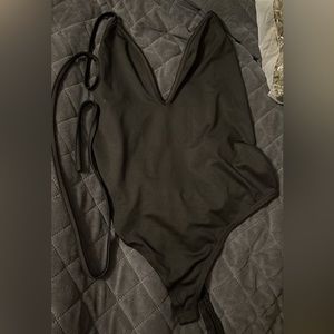 black bodysuit
